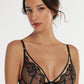 Soutien-gorge plongeant Lisca - Dione - Noir - 02