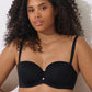Soutien-gorge bandeau Lisca - Bella - Noir - 02