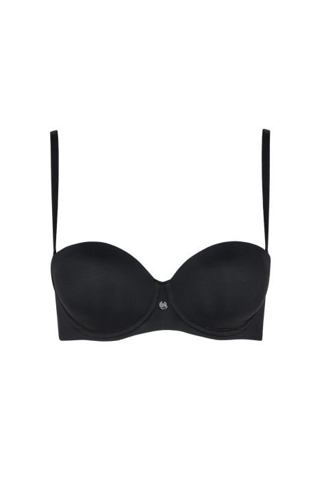 Soutien-gorge bandeau Lisca - Bella - Noir - 02