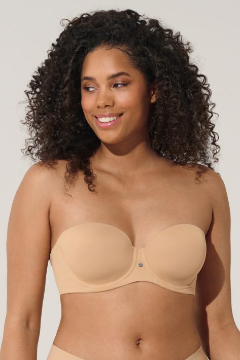Soutien-gorge bandeau Lisca - Bella - Beige - 22