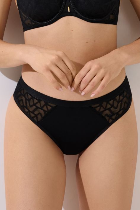 Culotte Lisca - Opal - Noire - 02