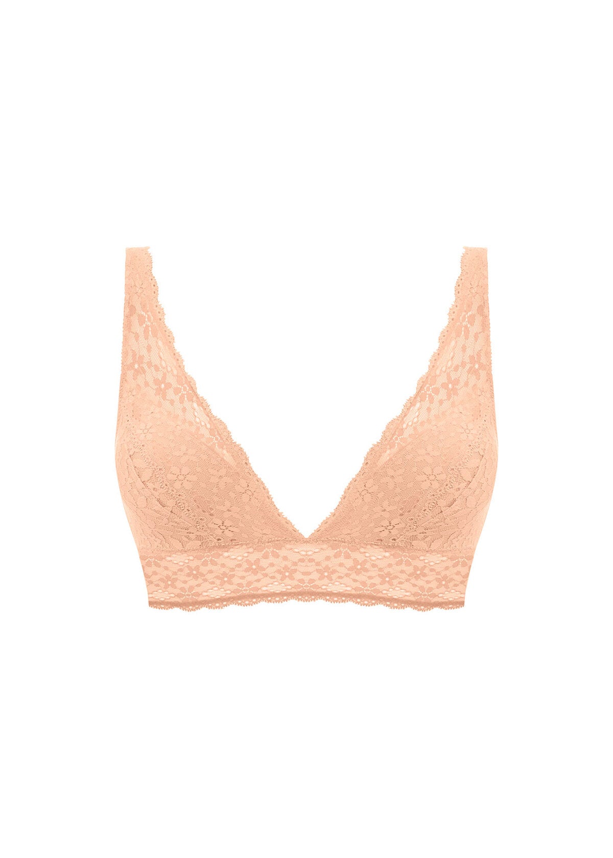 Bralette BH Wacoal - Halo Lace - Pêche - 839
