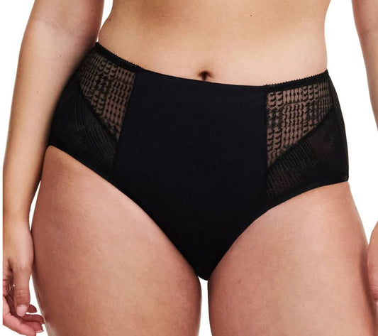 Culotte taille haute Chantelle - Intrigue - Noire - 011