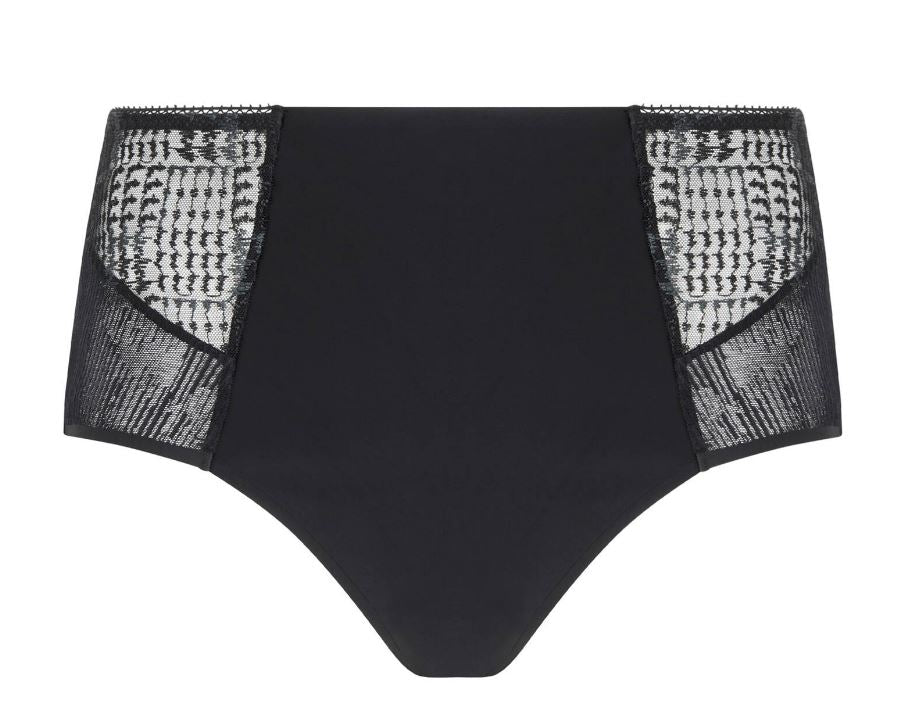 Culotte taille haute Chantelle - Intrigue - Noire - 011