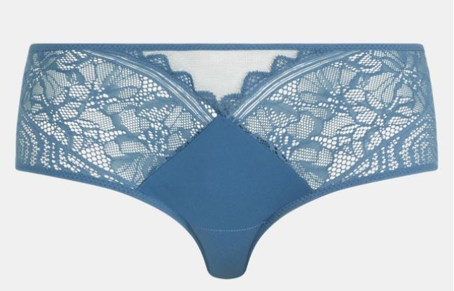 Hipster Chantelle EasyFeel - Floral Touch - Blauw - 00C