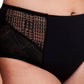 Culotte taille haute Chantelle - Intrigue - Noire - 011