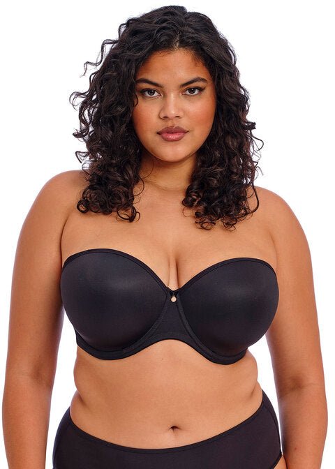 Strapless BH Elomi - Smooth - Zwart - BLK