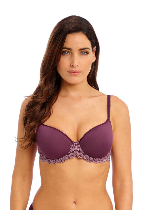 Hartvormige BH Wacoal - Embrace Lace - Bordeaux - 555