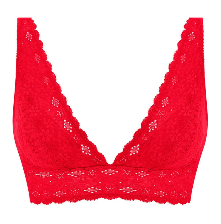 Bralette BH Wacoal - Halo Lace - Rood - 623