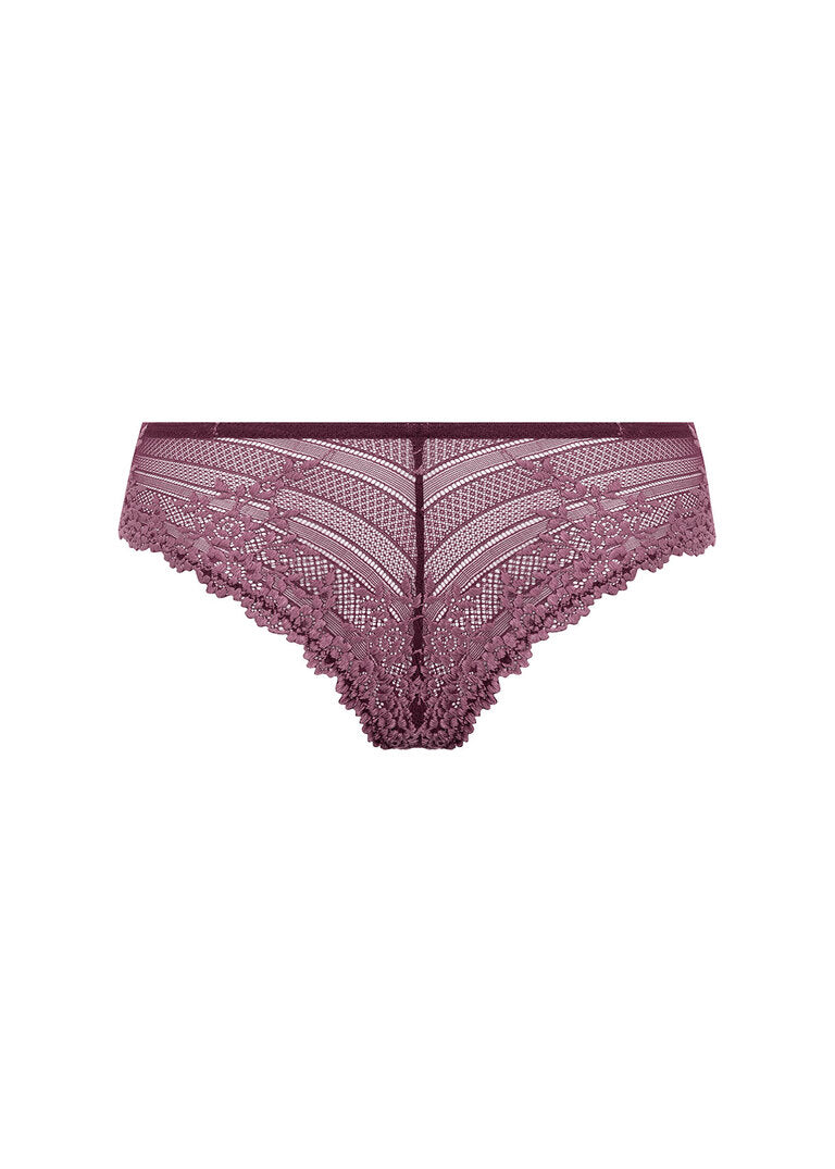 String Wacoal - Embrace Lace - Bordeaux - 555