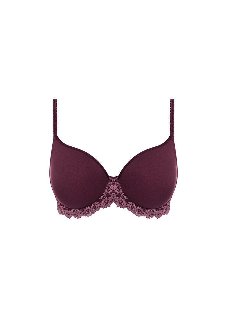 Hartvormige BH Wacoal - Embrace Lace - Bordeaux - 555