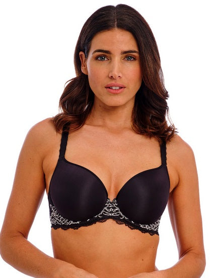 Hartvormige BH Wacoal - Lace Perfection - Zwart - BAI