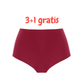 Culotte taille haute Fantasie - Smoothease - Rouge - RED