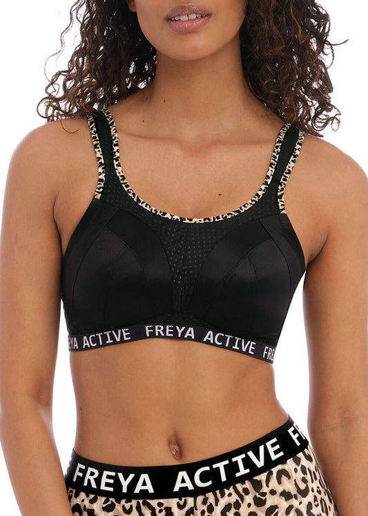 Sports BH Freya - Dynamic - Zwart - PUK