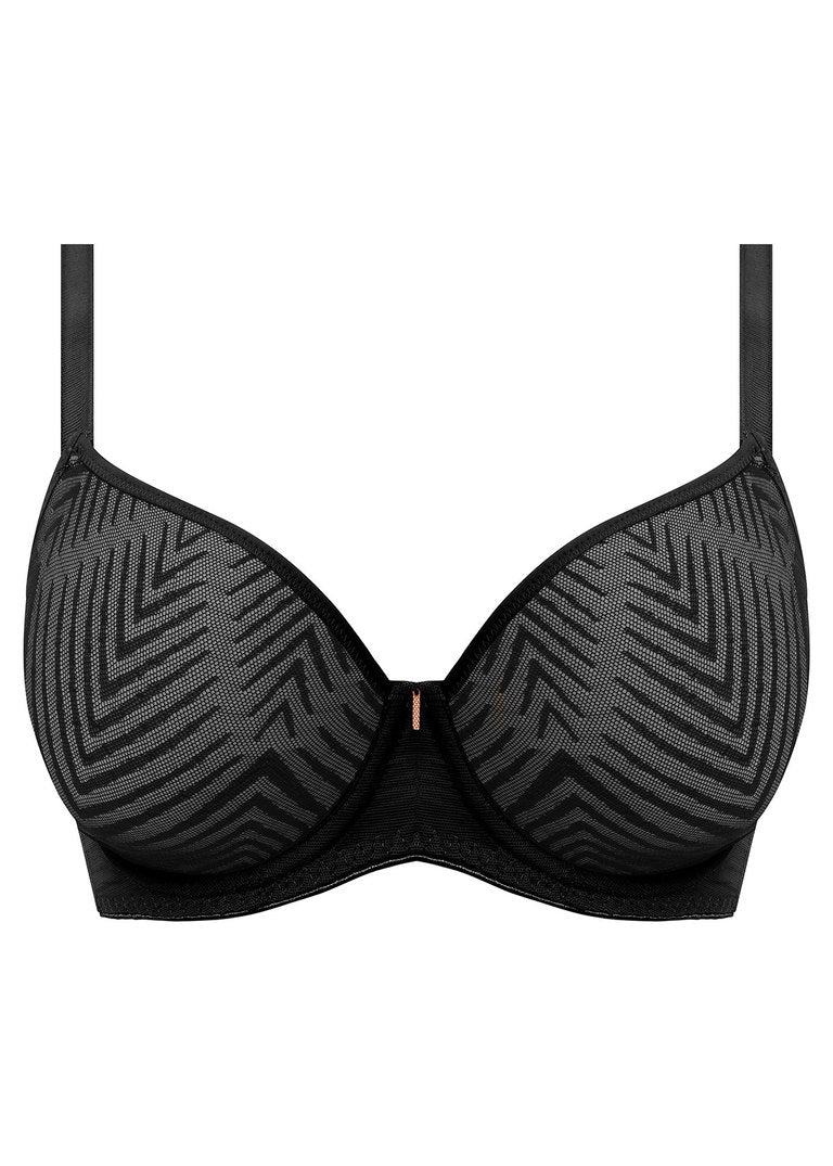 Plunge BH Freya - Tailored - Zwart - BLK