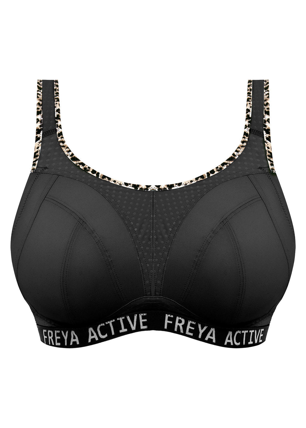 Sports BH Freya - Dynamic - Zwart - PUK