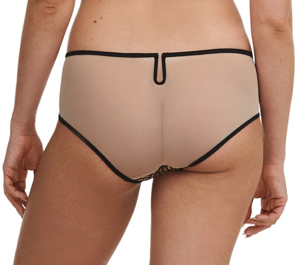 Culotte Chantelle - Vibrate - Noire - 01D