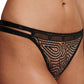 Culotte Chantelle - Vibrate - Noire - 01D