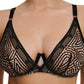 Soutien-gorge plongeant Chantelle - Vibrate - Noir - 01D