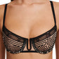 Soutien-gorge balconnet Chantelle - Vibrate - Noir - 01D