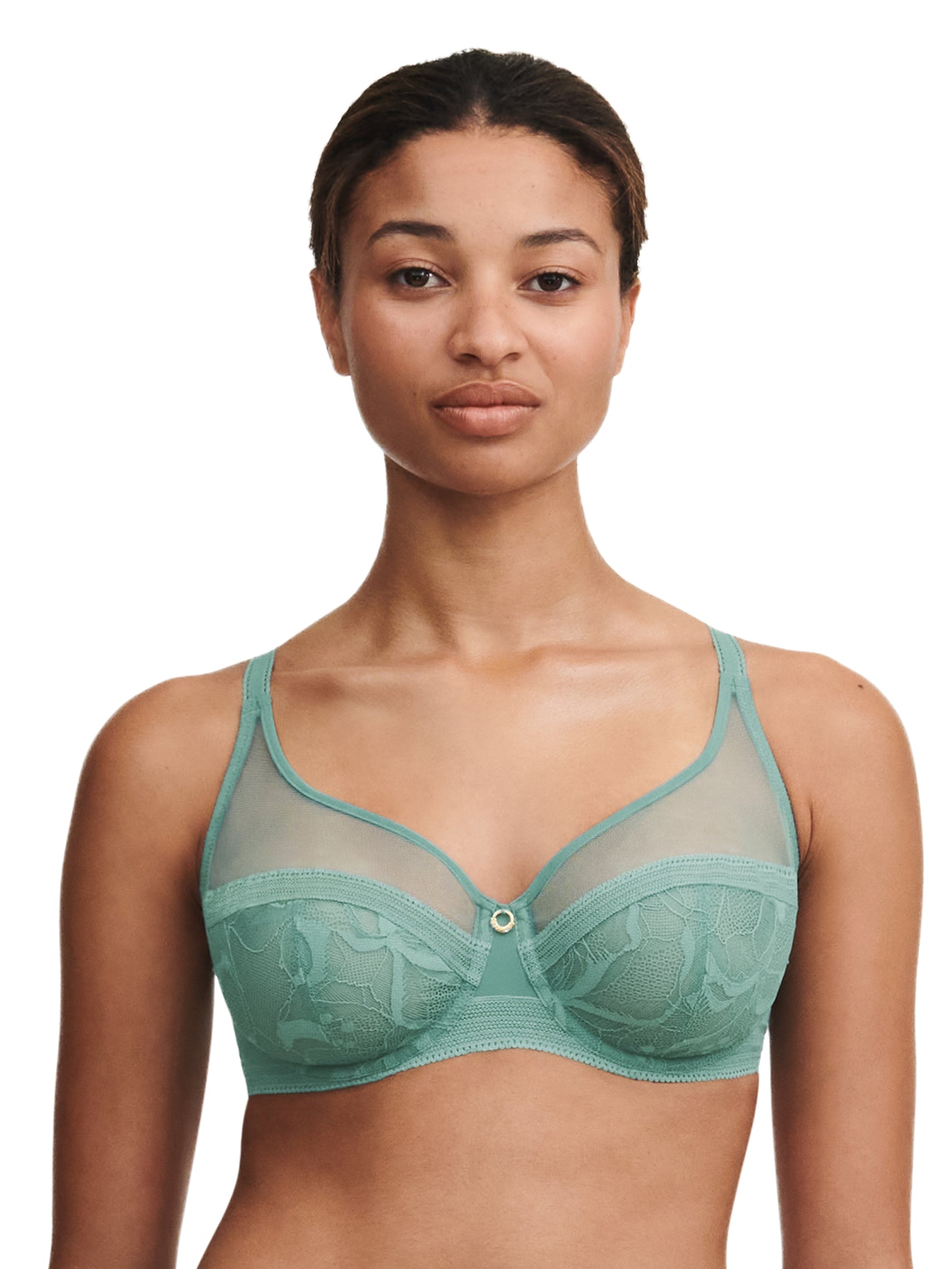 Soutien-gorge emboîtant Chantelle - True Lace - Vert - 03N
