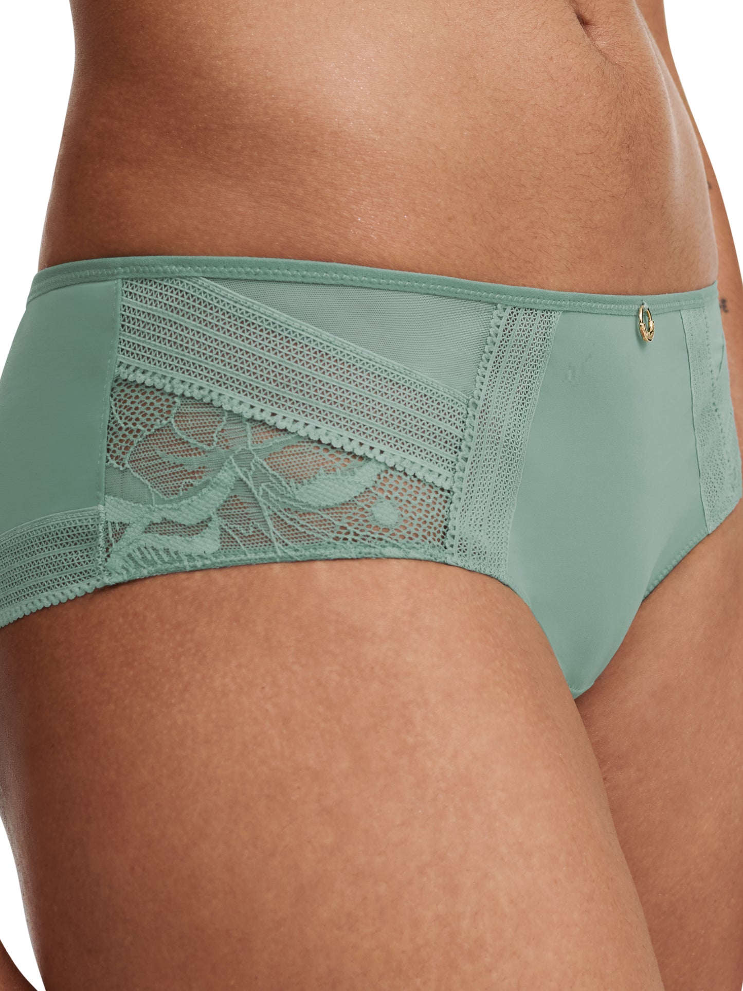 Hipster Chantelle - True Lace - Verte - 03N