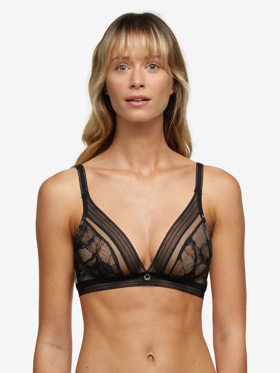 Bralette Chantelle - True Lace - Noire - 011