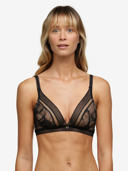 Bralette Chantelle - True Lace - Noire - 011