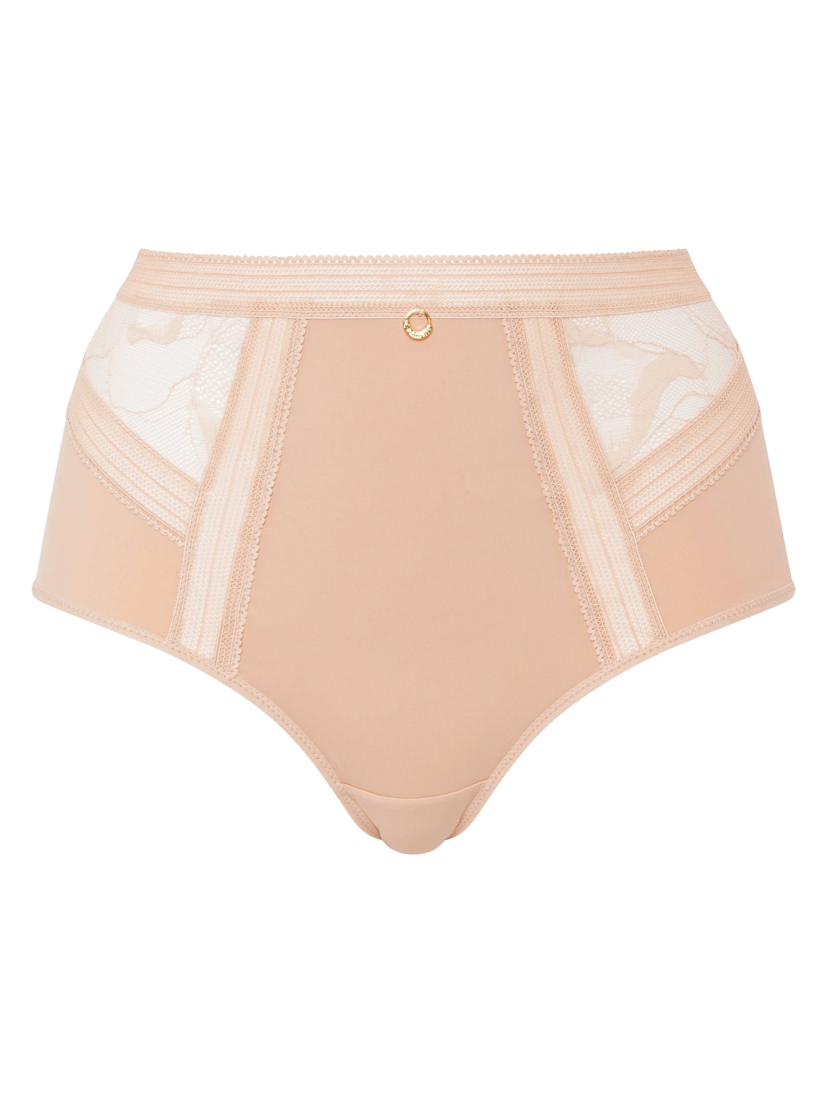 Culotte taille haute Chantelle - Lace-c11m - Beige - 01N
