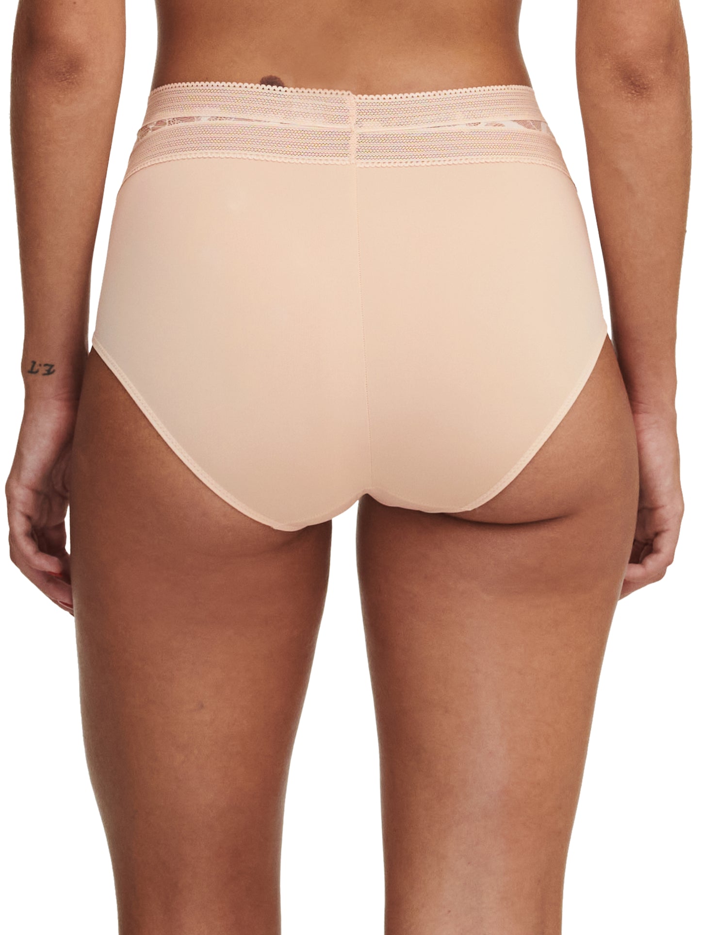 Culotte taille haute Chantelle - Lace-c11m - Beige - 01N