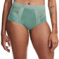Culotte taille haute Chantelle - Lace-c11m - Verte - 03N