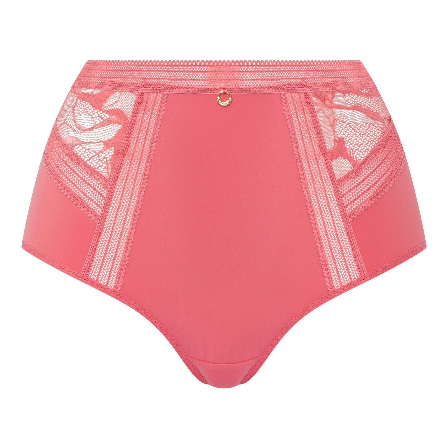 Culotte taille haute Chantelle - Lace-c11m - Rose - 0RI