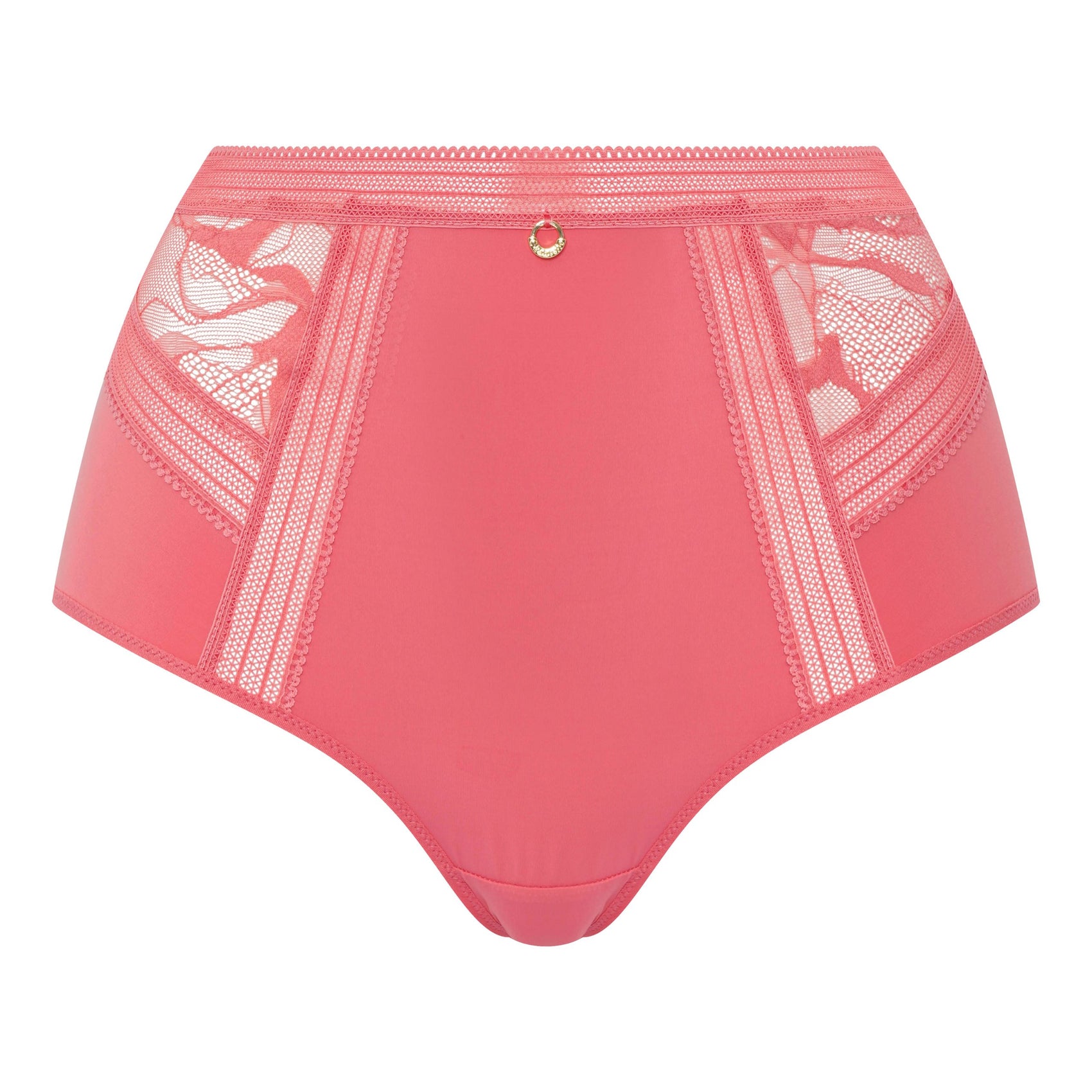 Culotte taille haute Chantelle - Lace-c11m - Rose - 0RI