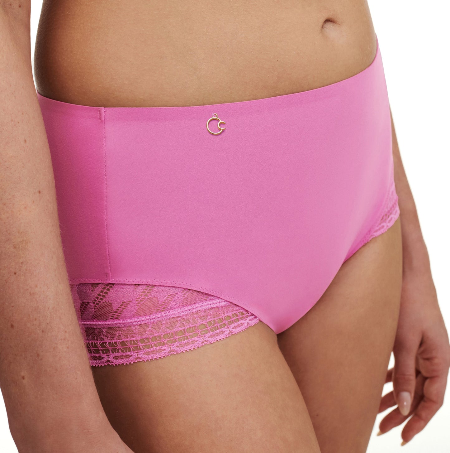 Culotte taille haute Chantelle - Impression - Violette - 0PD