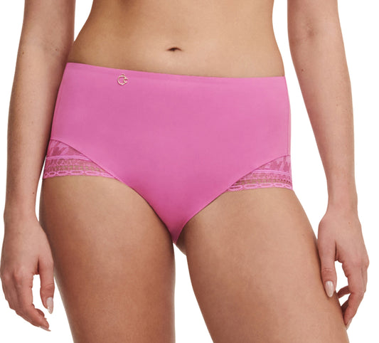 Culotte taille haute Chantelle - Impression - Violette - 0PD