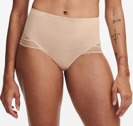 Culotte taille haute Chantelle - Impression - Beige - 00Q