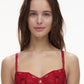 Soutien-gorge balconnet Chantelle - Mystic Dream - Rouge - 0CX
