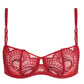 Soutien-gorge balconnet Chantelle - Mystic Dream - Rouge - 0CX