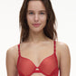 Soutien-gorge en forme de cœur Chantelle - Mystic Dream - Rouge - 0CX