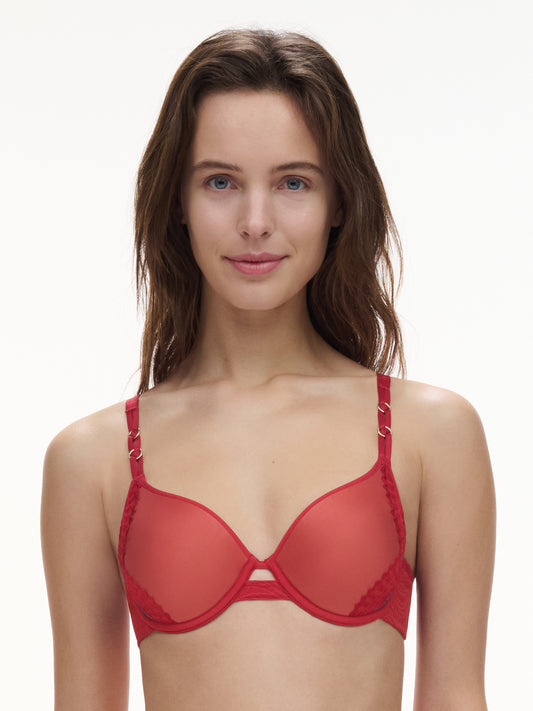 Soutien-gorge en forme de cœur Chantelle - Mystic Dream - Rouge - 0CX
