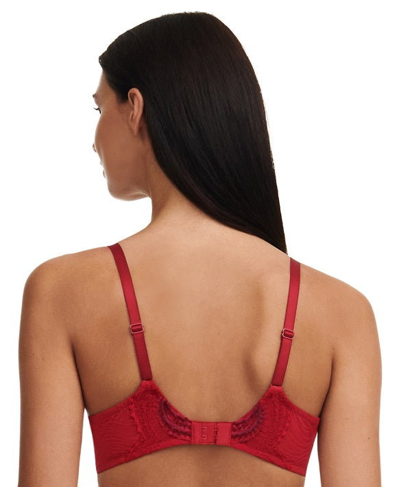 Soutien-gorge plongeant Chantelle - Mystic Dream - Rouge - 0CX