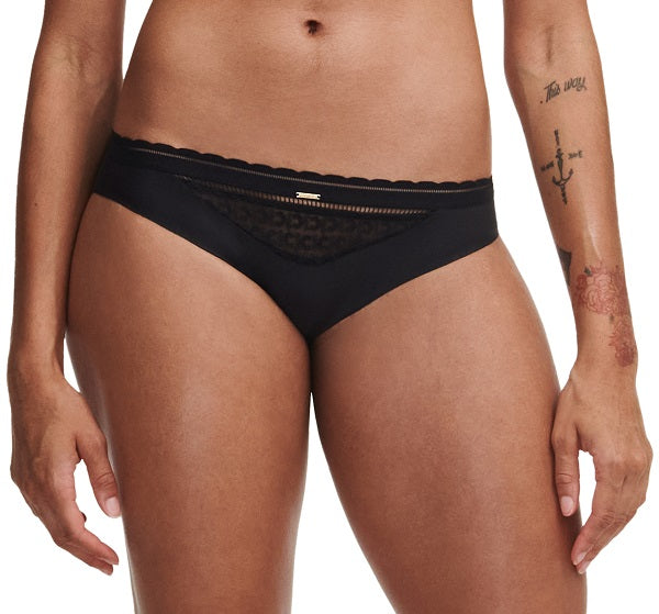 Culotte Chantelle - Monogram - Noire - 011