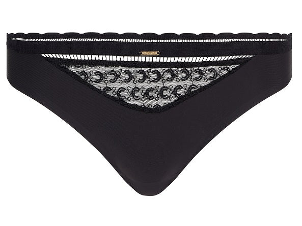 Culotte Chantelle - Monogram - Noire - 011