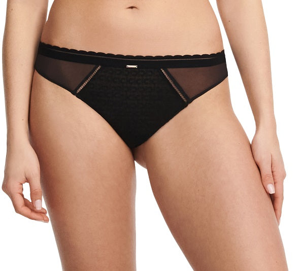 String Chantelle - Monogram - Noir - 011