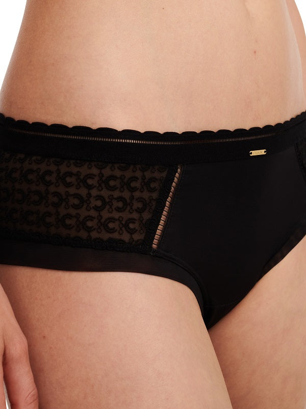 Hipster Chantelle - Monogram - Noire - 011