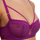 Soutien-gorge balconnet Chantelle - Monogram - Violet - 0U4