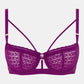 Soutien-gorge balconnet Chantelle - Monogram - Violet - 0U4