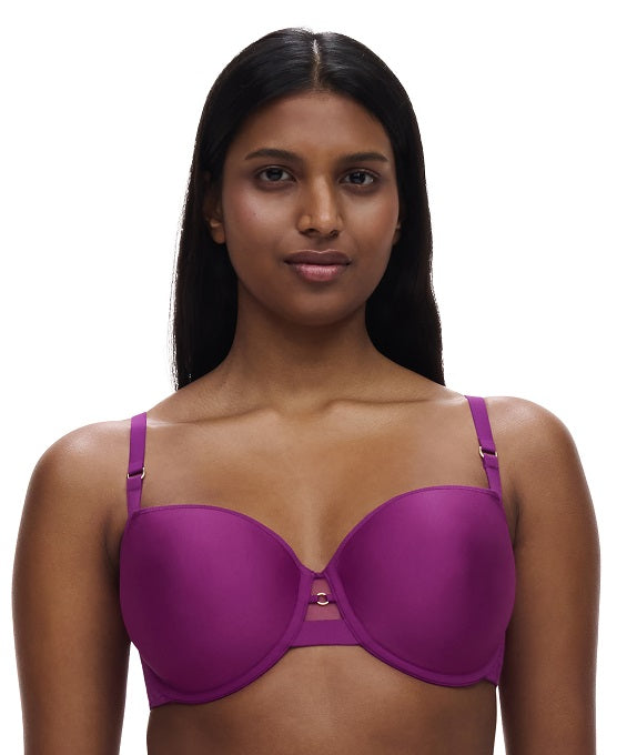 Soutien-gorge balconnet Chantelle - Monogram - Violet - 0U4