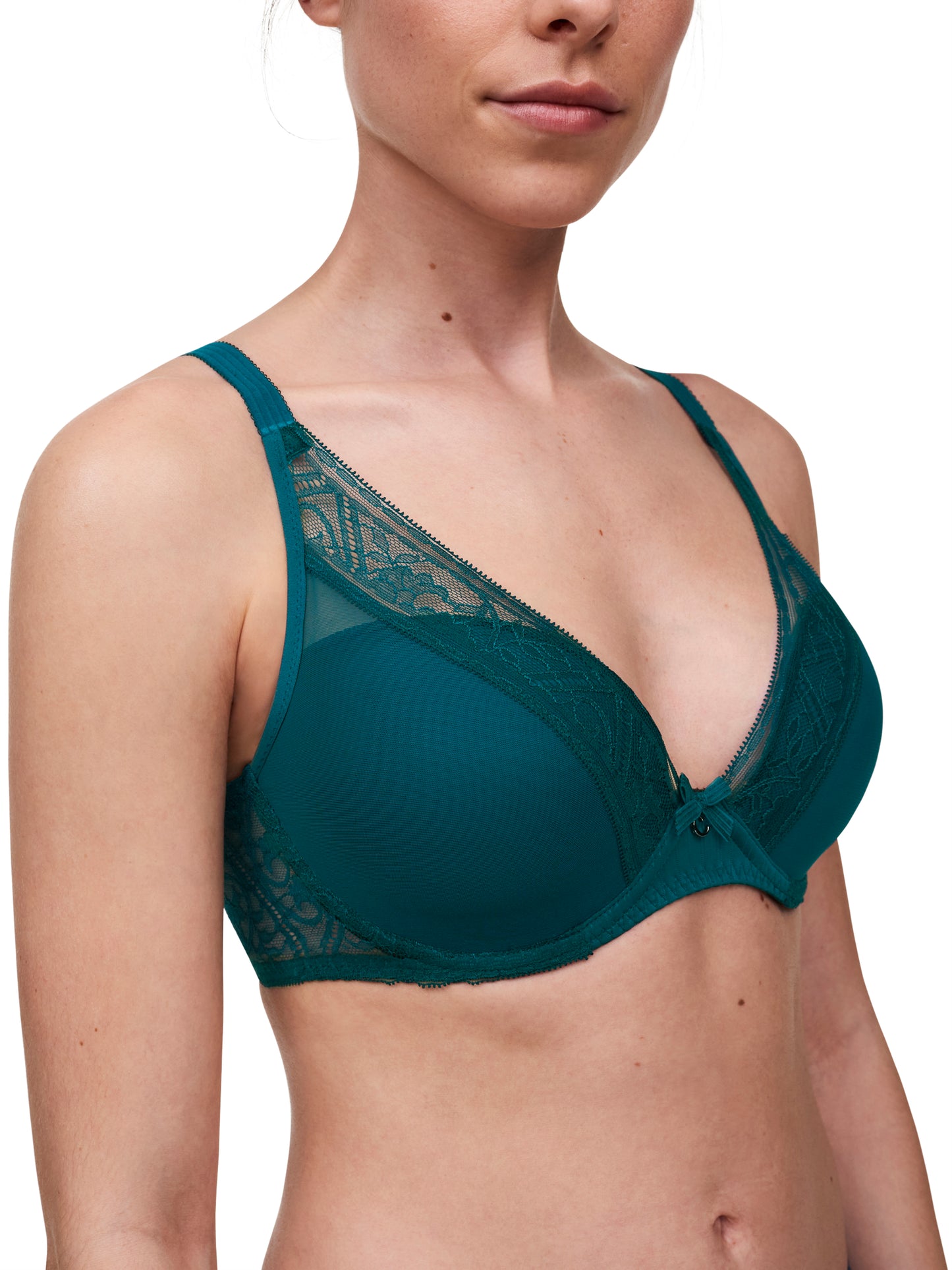 Soutien-gorge plongeant Chantelle - Alto - Vert - 0BK