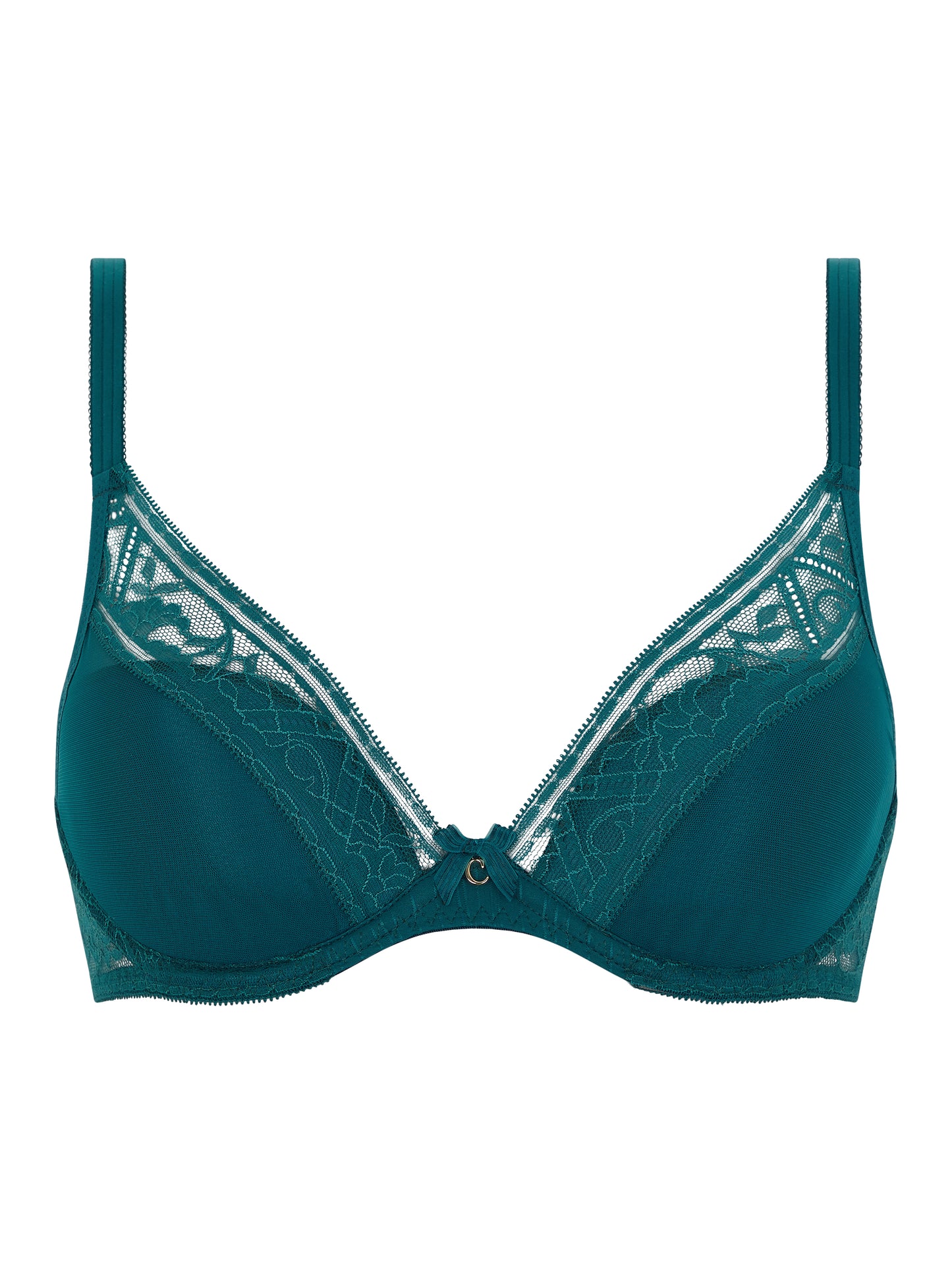 Soutien-gorge plongeant Chantelle - Alto - Vert - 0BK